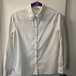 Orvis Classic White Button Down Shirt